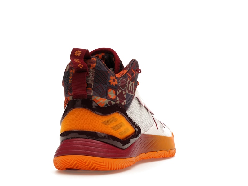 adidas D Rose Son of Chi White Bold Orange