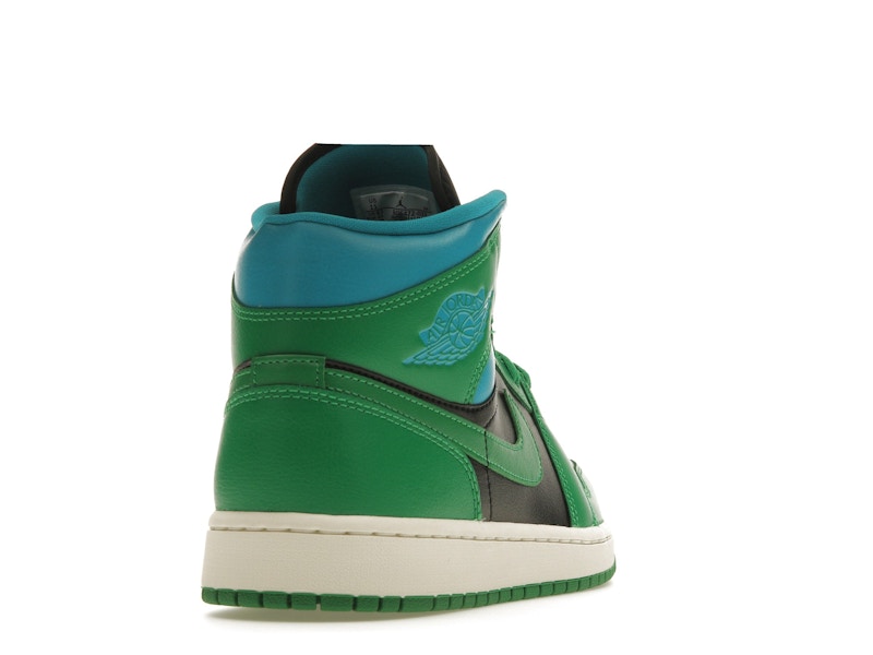 Jordan 1 Mid Lucky Green Aquatone (Women's)