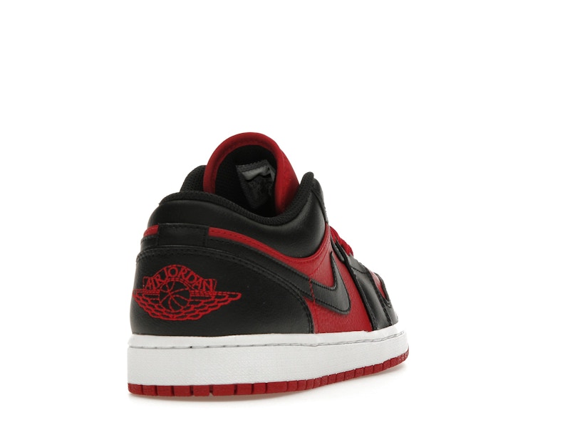 Jordan 1 Low Black Gym Red