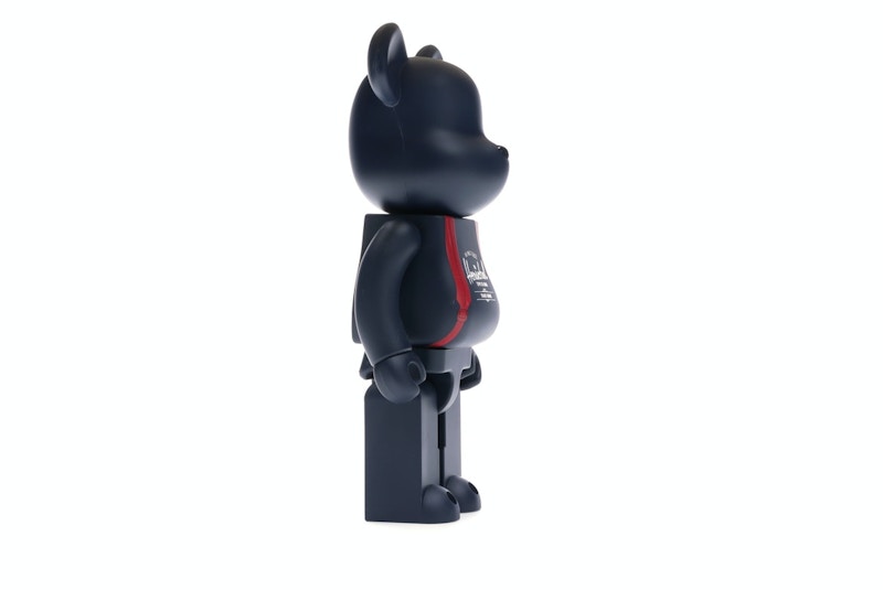 Bearbrick Medicom Herschel Peacoat 100% & 400% Set Navy