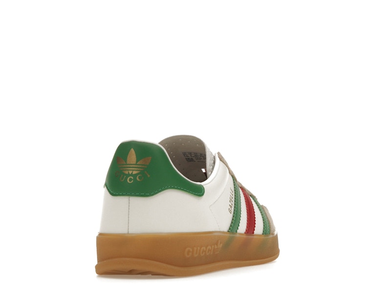 adidas x Gucci Gazelle White Green Red