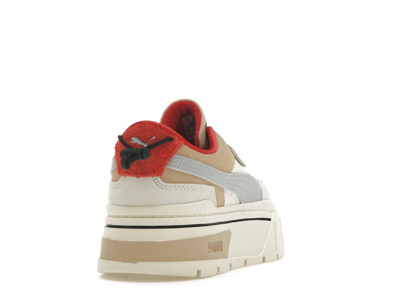 Puma Mayze Stack Retro Grade Vaporous Grey Red