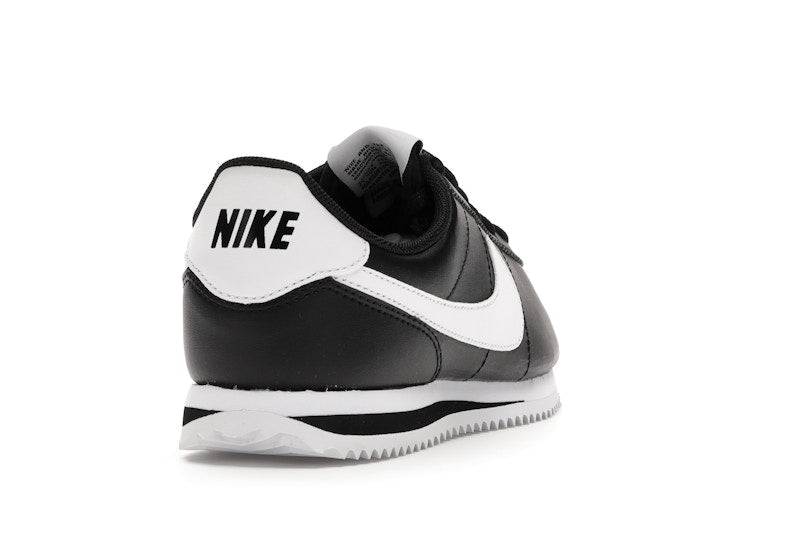Nike Cortez Basic Leather Black White (GS)