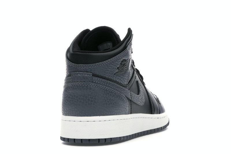 Jordan 1 Mid Black Dark Grey (GS)