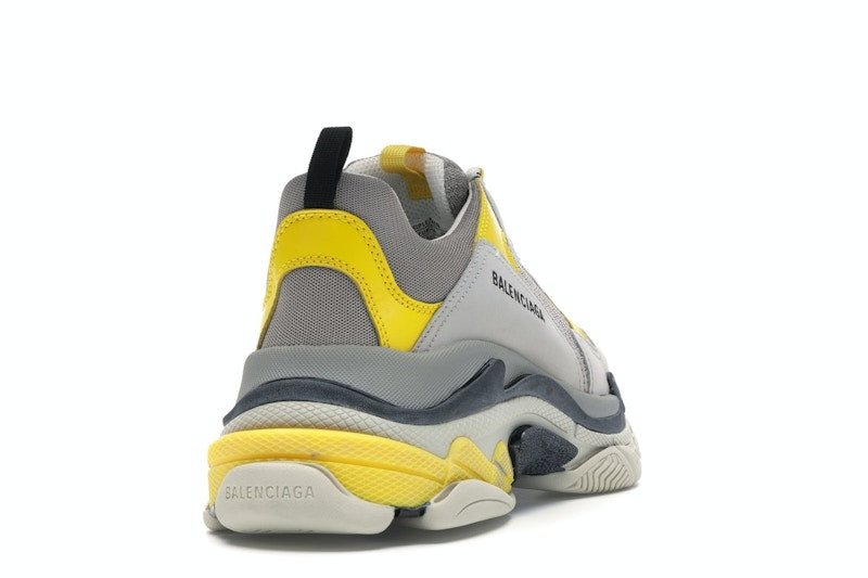 Balenciaga Triple S Grey Yellow Black