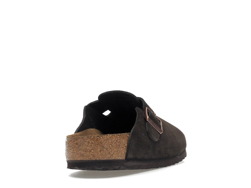 Birkenstock Boston Soft Footbed Suede Mocha