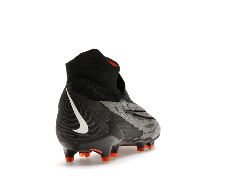 Nike Gripknit Phantom GX Elite Dynamic Fit FG Black Dark Smoke Grey Total Orange