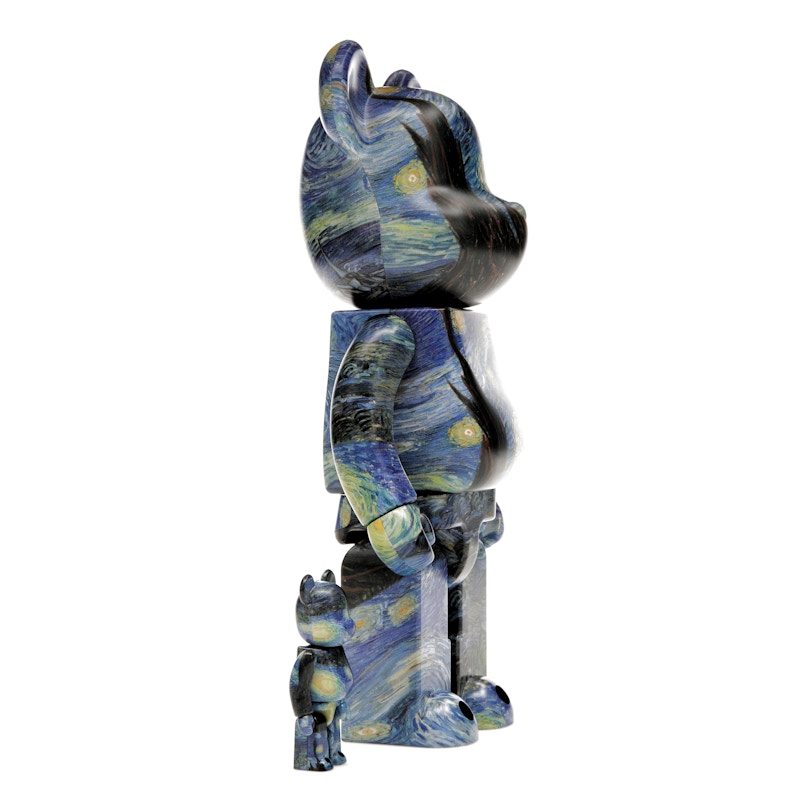 Bearbrick Vincent van Gogh The Starry Night 100% & 400% Set