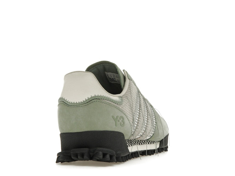 adidas Y-3 Marathon Trail Silver Green Light Brown Off White