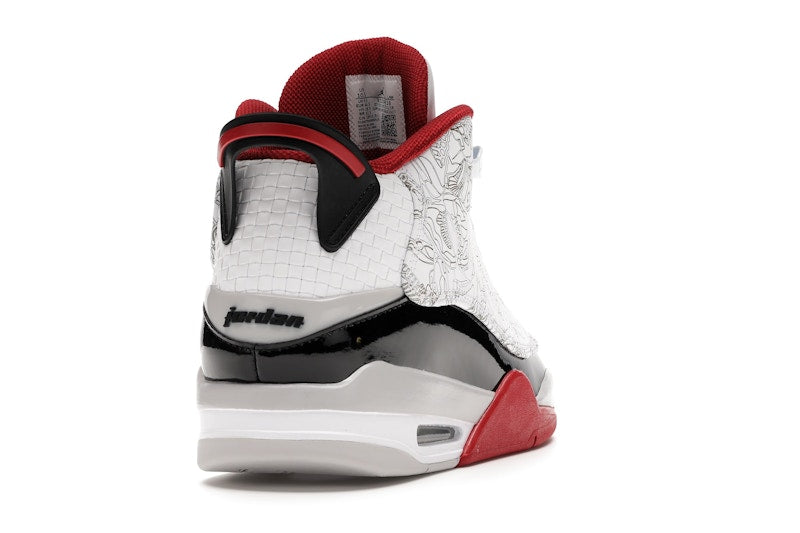 Jordan Dub Zero White Varsity Red