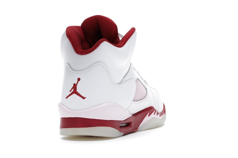 Jordan 5 Retro White Pink Red (GS)