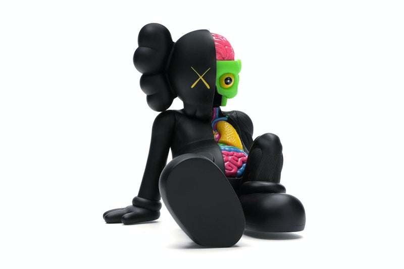 KAWS Resting Place Vinyl Figure Black