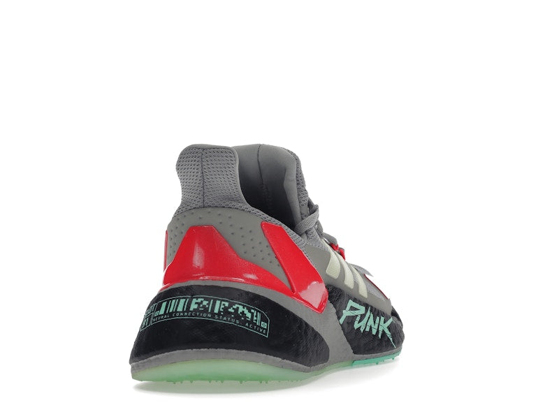 adidas X9000L4 Cyberpunk 2077 Grey Yellow Zest Pink