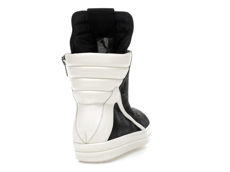 Rick Owens Geobasket High Black Milk