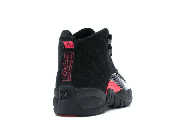 Jordan 12 Retro Black Rush Pink (GS)
