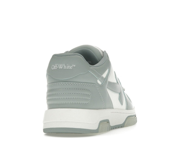 OFF-WHITE Out Of Office OOO Low Tops White Grey