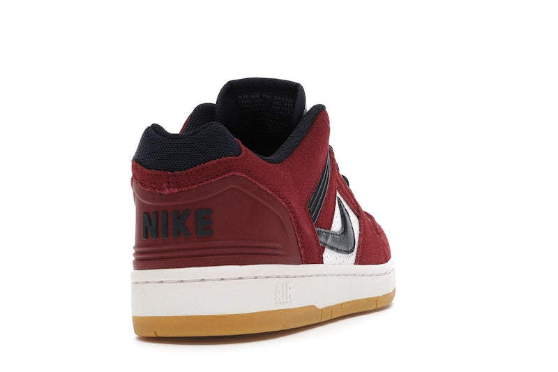 Nike SB Air Force 2 Low Team Red Obsidian