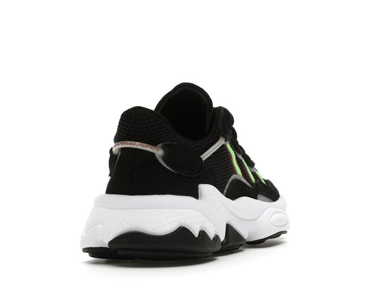 adidas Ozweego Core Black Solar Green (GS)