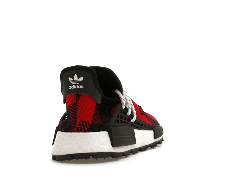 adidas NMD Hu Pharrell x BBC Red Plaid (F&F)