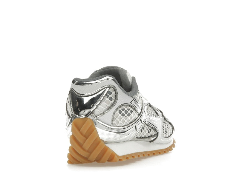 Bottega Veneta Orbit Silver White (Women's)