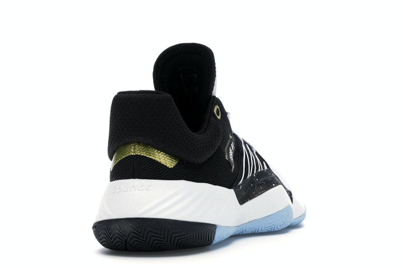 adidas D.O.N. Issue #1 White Black Gold Metallic