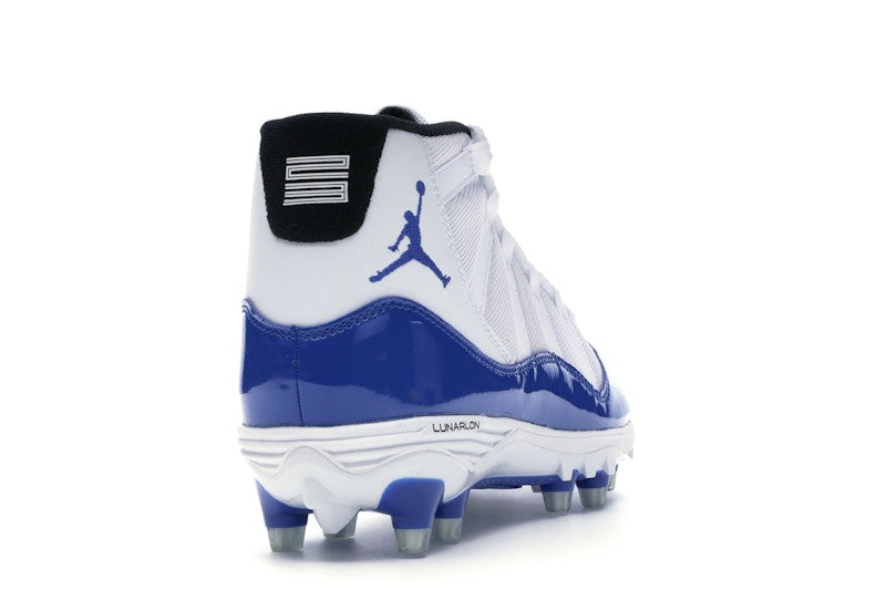 Jordan 11 Retro Cleat White Royal