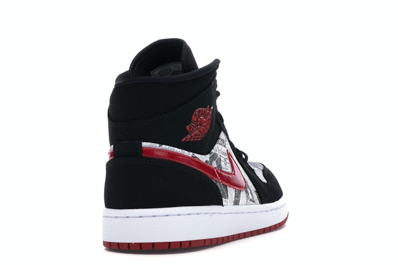 Jordan 1 Mid Newspaper Air Times