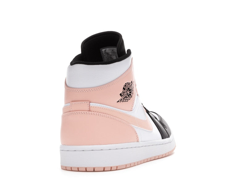 Jordan 1 Mid Arctic Orange Black Toe