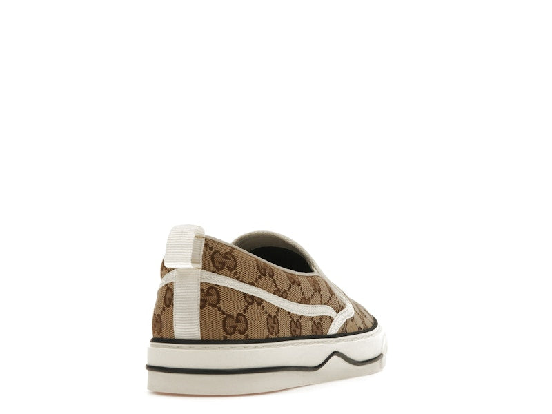 Gucci Tennis 1977 Slip On Beige Ebony