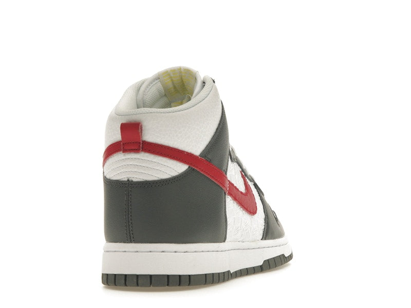 Nike Dunk High Embossed Basketball Grey Red