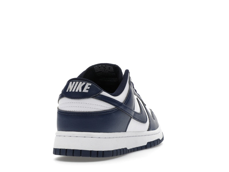 Nike Dunk Low White Midnight Navy