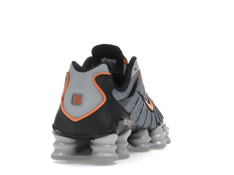 Nike Shox TL Light Smoke Grey Black Bright Mandarin