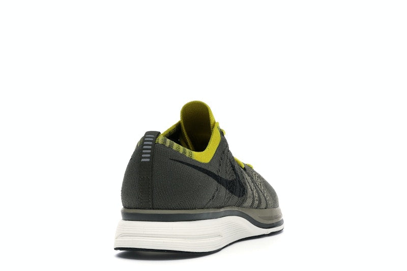 Nike Flyknit Trainer Cargo Khaki Bright Citron