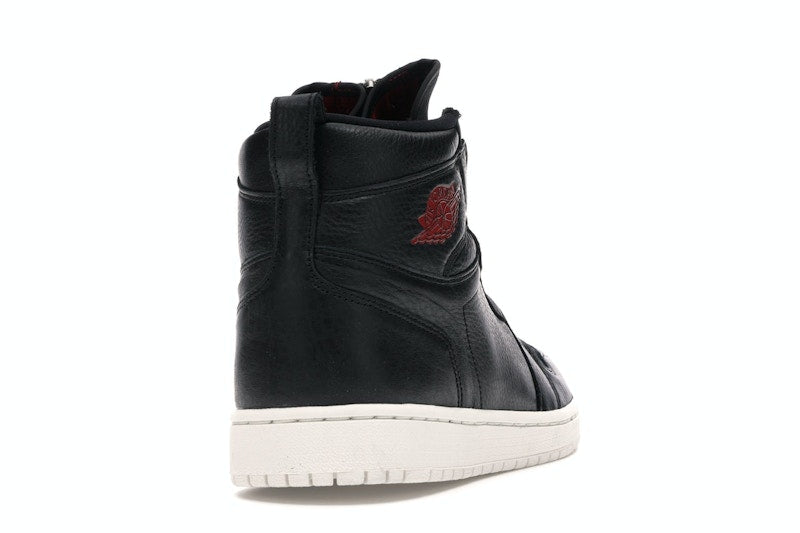 Jordan 1 Retro High Zip Black Gym Red Phantom (Women's)