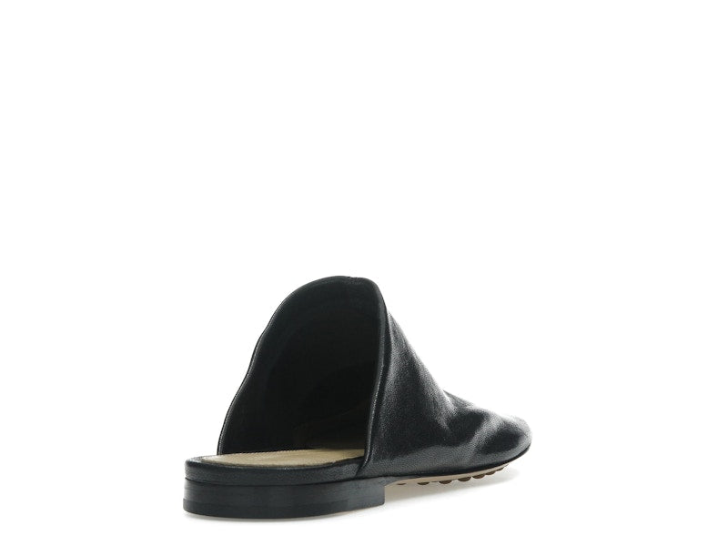 Bottega Veneta Leather Dot Sock Slippers Black (Women's)