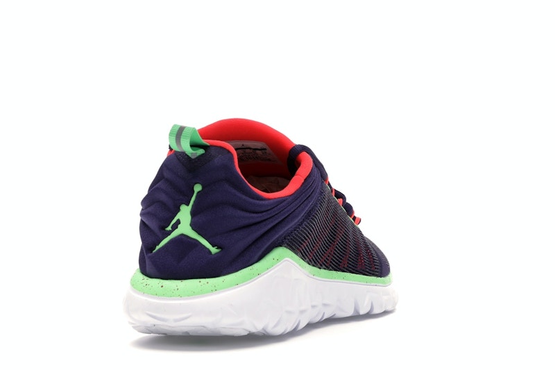 Jordan Flight Flex Trainer Ink/Lt Psn Green-Infrrd 23-White
