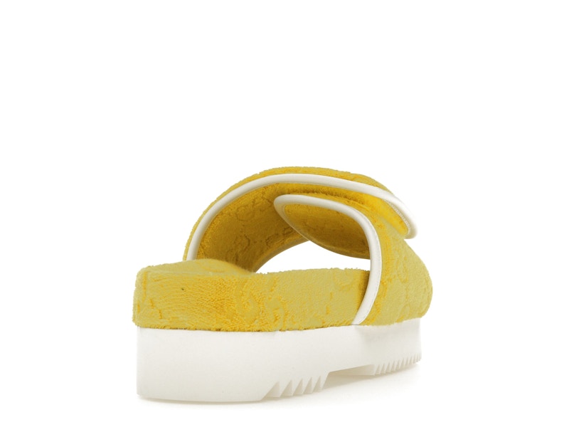 adidas x Gucci GG Platform Sandal Yellow (Women's)