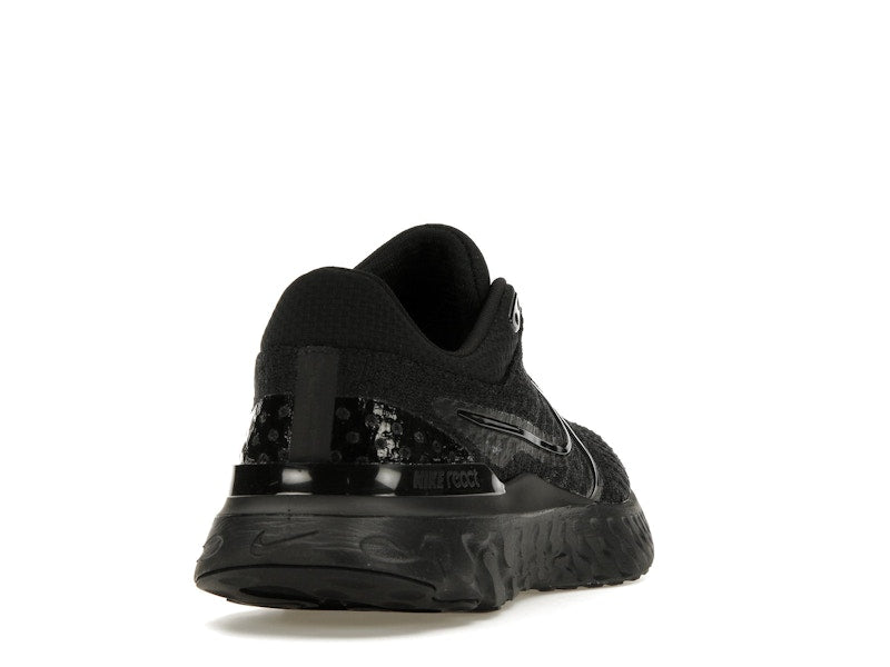 Nike React Infinity Run Flyknit 3 Triple Black (Women's)