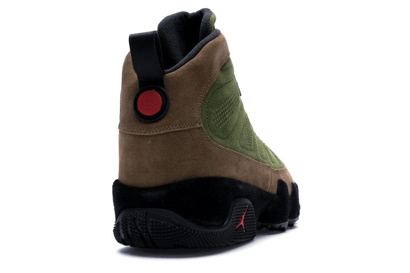 Jordan 9 Retro Boot NRG Military Brown Legion Green