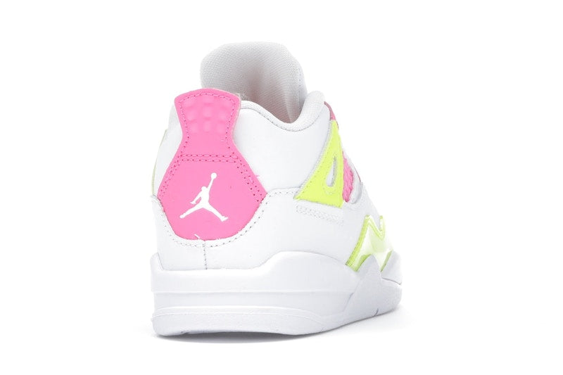 Jordan 4 Retro White Lemon Pink (TD)