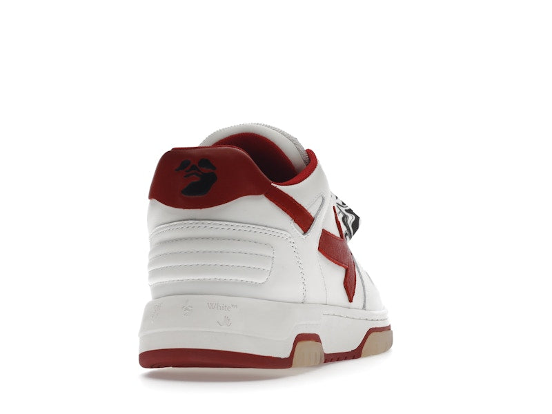 OFF-White Out of Office White Red