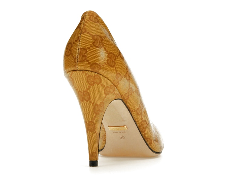 adidas x Gucci GG 95mm Pump Beige Leather