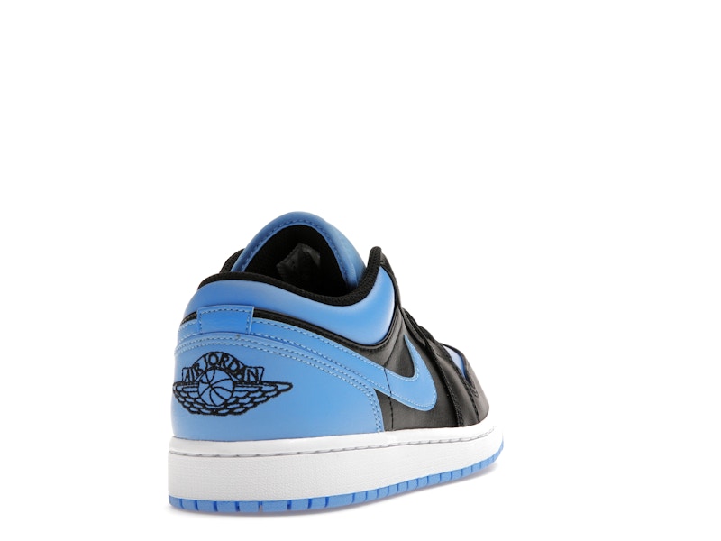 Jordan 1 Low Black University Blue
