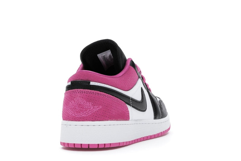 Jordan 1 Low Black Active Fuchsia (GS)
