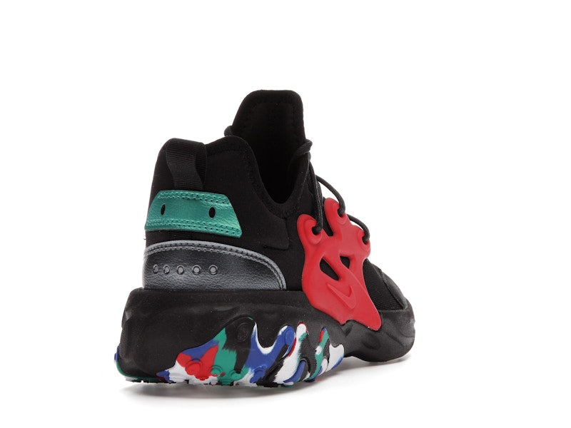 Nike React Presto Black Red Multicolor (GS)