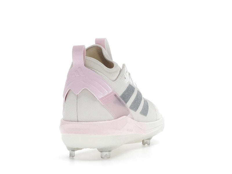 adidas Adizero Instinct+ 2.0 Chalk White Silver Metallic Clear Pink (Women's)