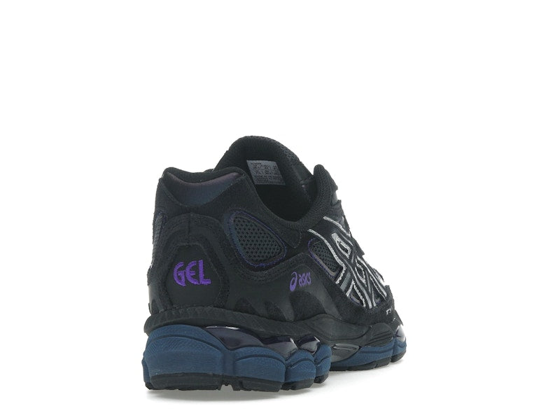 ASICS Gel-NYC Black Graphite Grey Purple