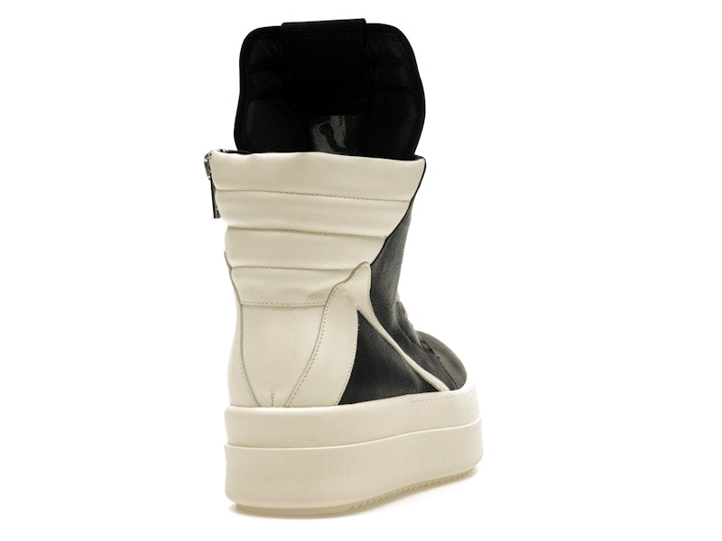 Rick Owens Mega Bumper Geobasket Black Milk