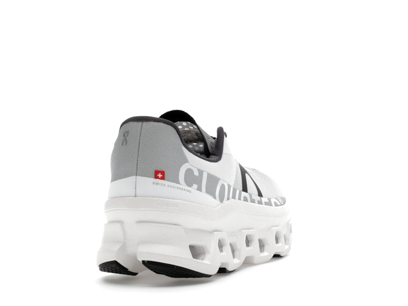 On Running Cloudmonster White Black (Women's)