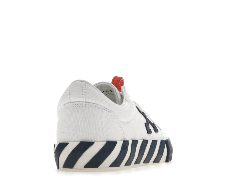 OFF-WHITE Vulcanized Low White Blue Canvas